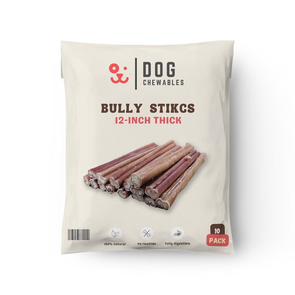 12 Inch Thick Bully Sticks