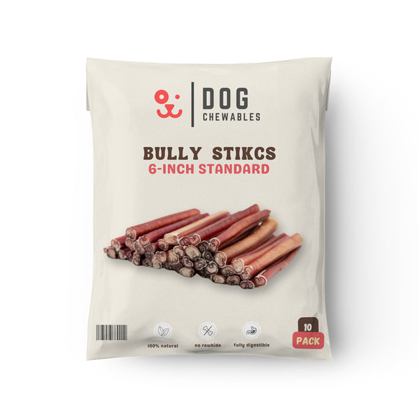 6 Inch Standard Bully Sticks